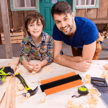 Easy Shape Contour Gauge Tool ( With Free Steel Lock )